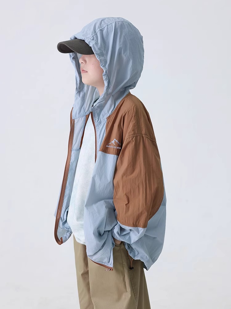 Boys Summer Wear Sun Protectio - Summer Clothing Material avaliação e preço