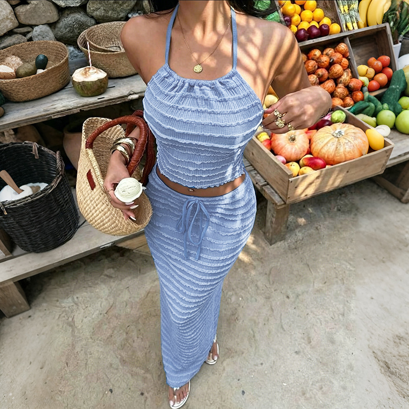 Sexy Elegant Dress Two Piece S - Summer Clothing Bundle avaliação e preço