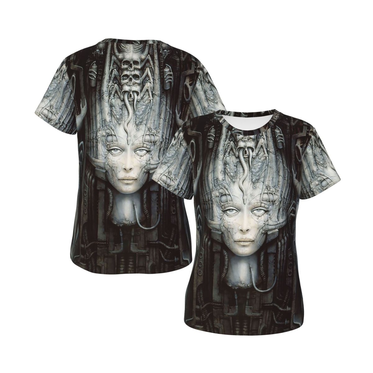 Hr Giger - Li - Painting T-Shi - Summer Clothing For 60 Year Old Woman avaliação e preço