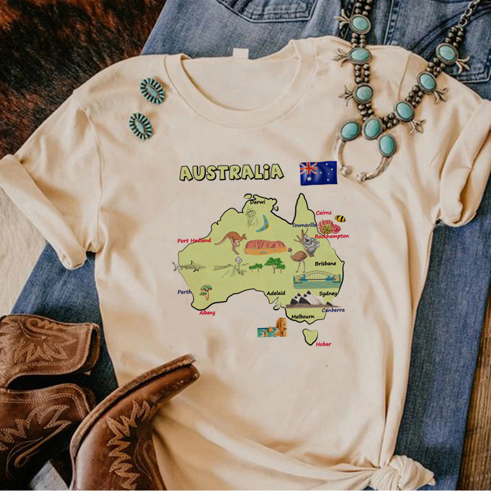 Australia Koala tshirt women Y - Summer Clothing Women Australia avaliação e preço