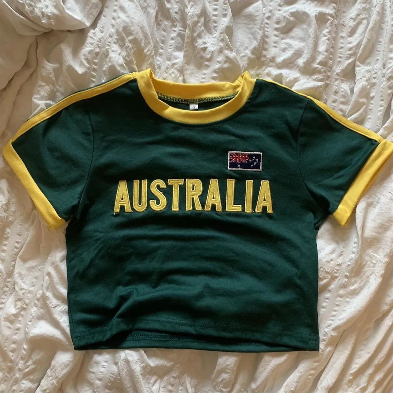 Summer Green T-shirt Women Aus - Summer Clothing Women Australia avaliação e preço