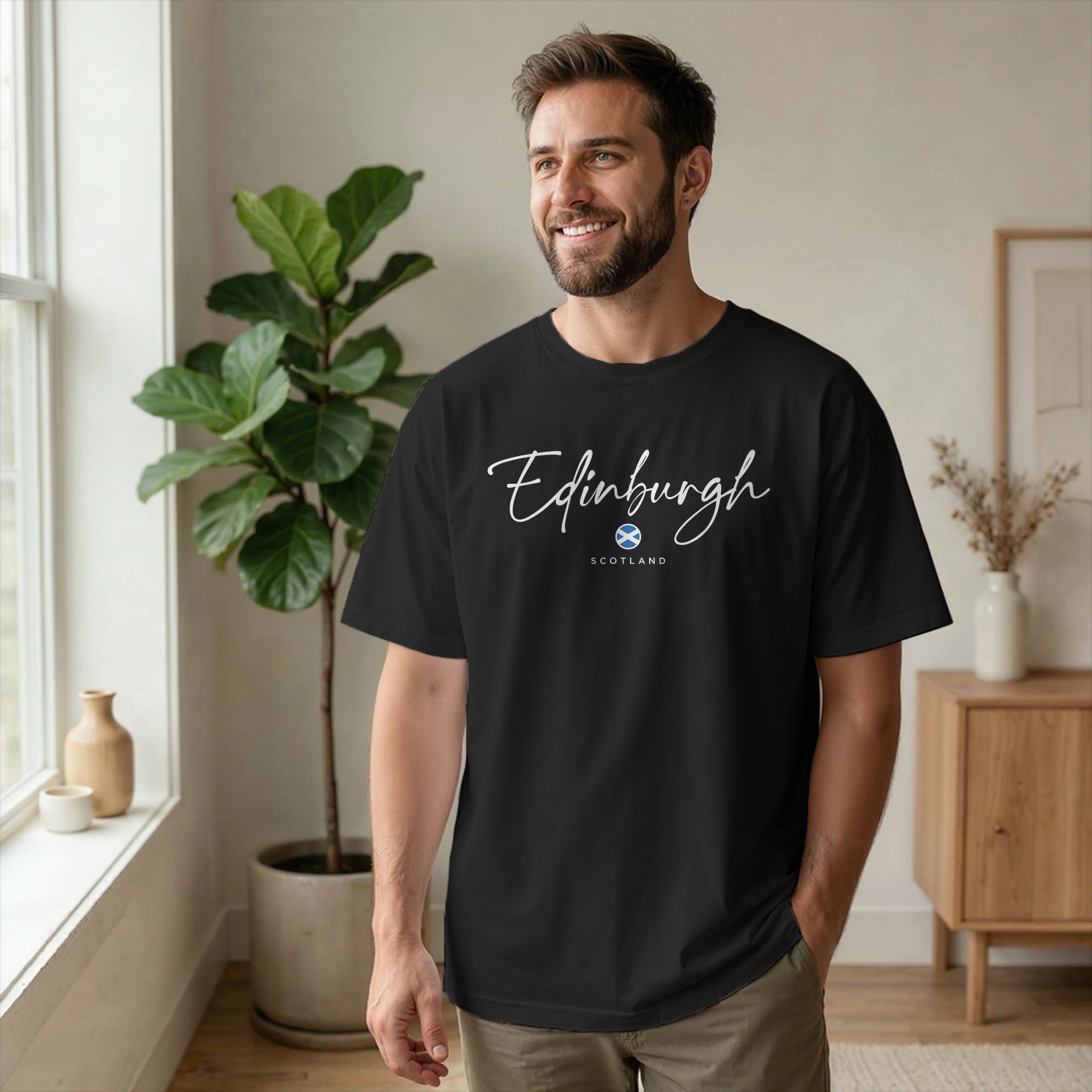 Men Edinburgh Scotland United  - Summer Clothing Edinburgh avaliação e preço