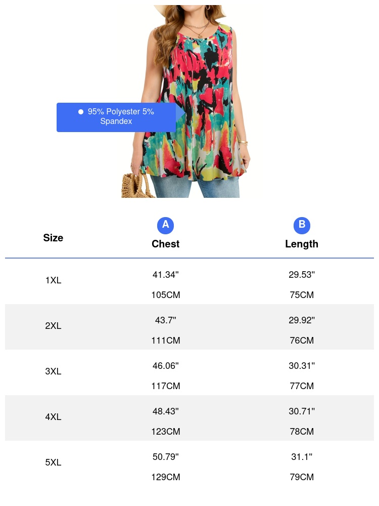 Plus Size Bohemian Casual Vest - Summer Upf Clothing avaliação e preço
