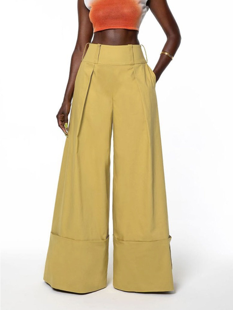UOOZEE Women's Cotton Blend Wi - Palazzo Pant Wide avaliação e preço