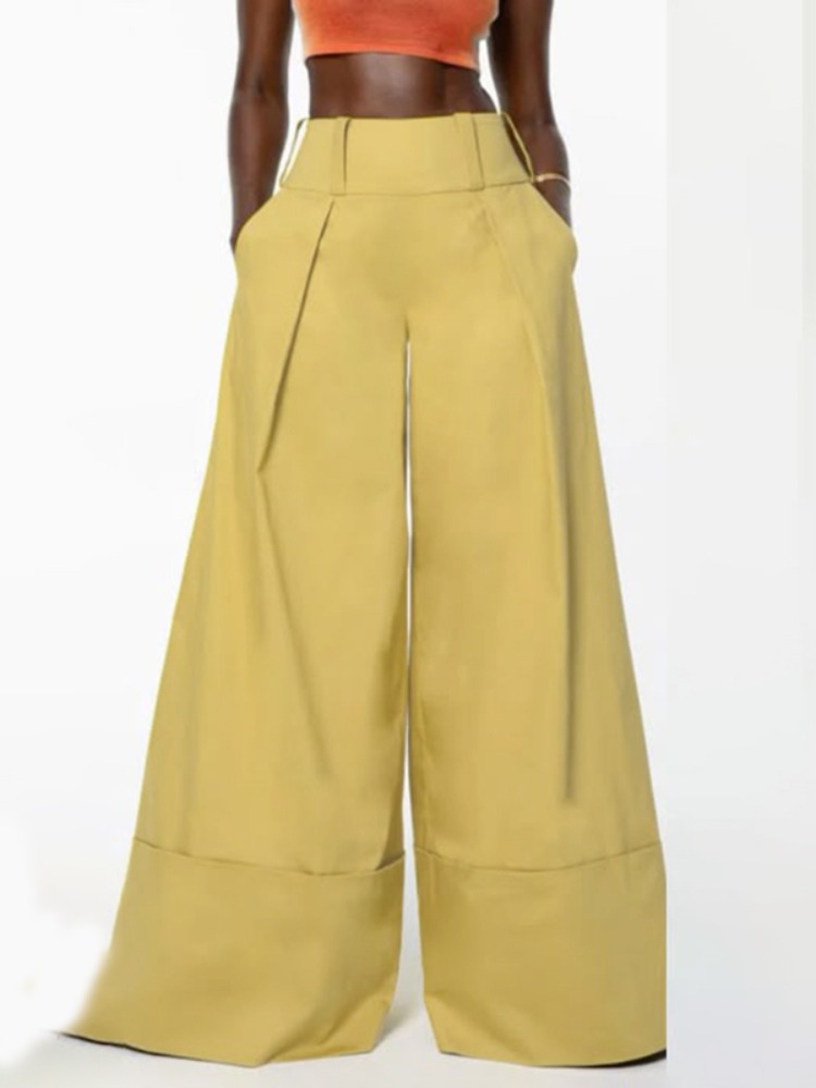UOOZEE Women's Cotton Blend Wi - Palazzo Pant Wide avaliação e preço