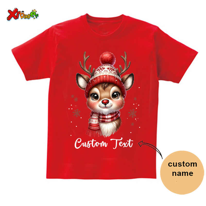Christmas Shirt Custom Name Ki - Summer Clothing Name avaliação e preço
